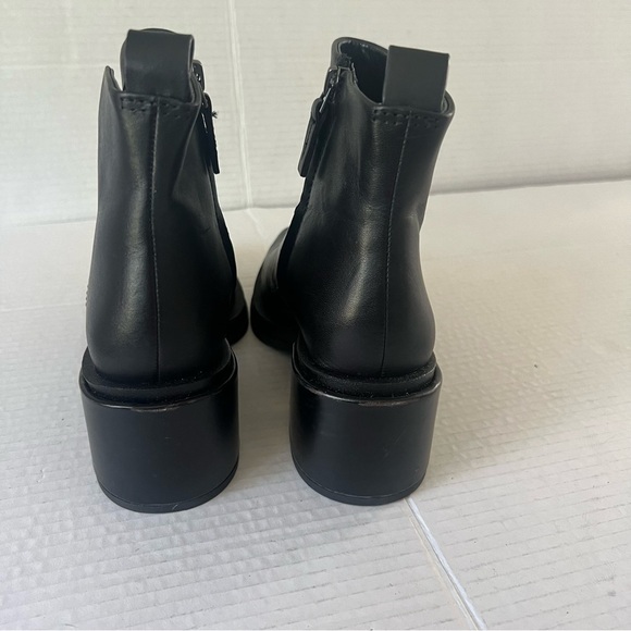 Franco Sarto Black Leather Dalden‎ Bootie Size 6M # - Picture 8 of 9